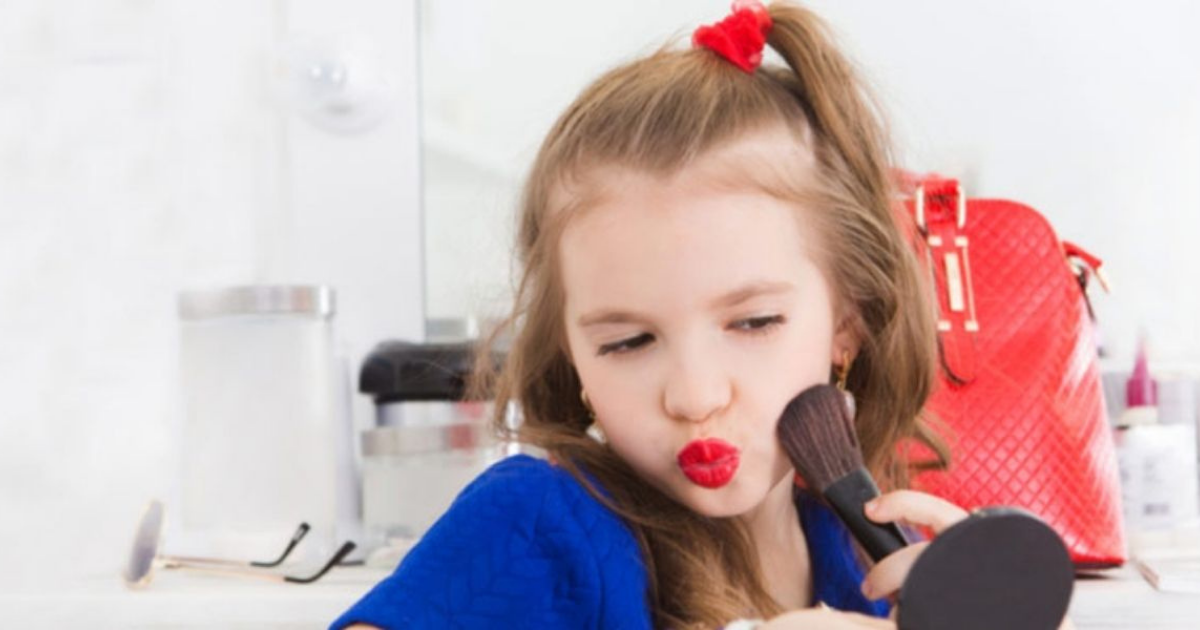 Young Kids Wearing Makeup Health Risks and Ways of Prevention